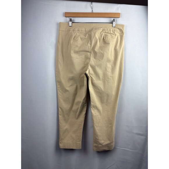 Chicos Womens Beige Ankle Pants Size 12 - Picture 5 of 5
